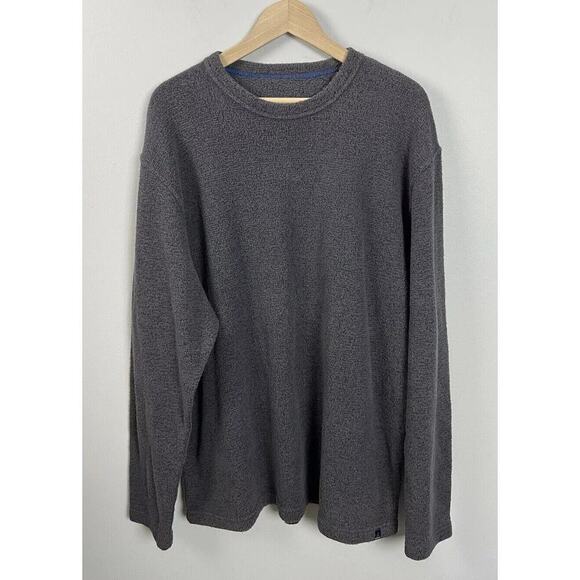 Prana Sherpa Crew Gray Sweatshirt Style #M2SHER311 Size 2XL Men’s - Picture 2 of 9